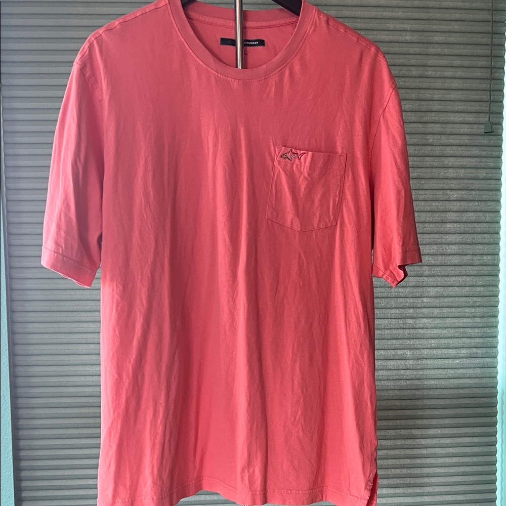 Greg Norman Collection Coral Short-Sleeve Pocket Tee